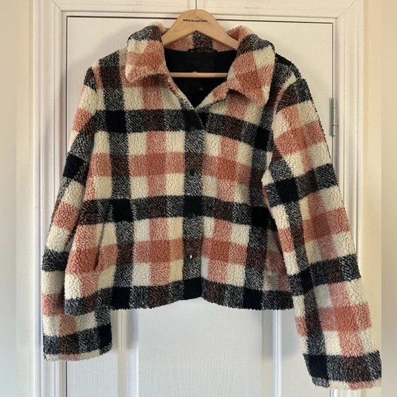 Madewell Sherpa Hazlewood Jacket - Picture 9 of 15